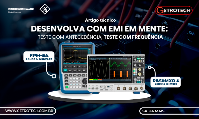 Tudo sobre testes de pre-conformidade da Rohde